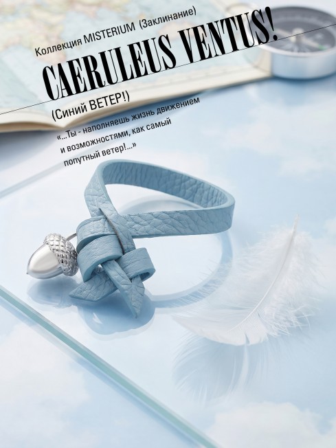 Ремешок на сумку-БРАСЛЕТ-Брелок Унисекс Ag-CAERULEUS VENTUS!